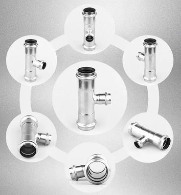 Mapress Press Fit Fittings SS304L / SS316L With M Profile Press