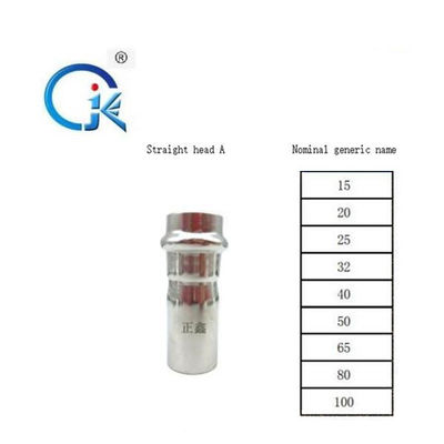 Nickel White Pro Press Fit Fittings 10mm - 100mm For Plumbing Long Service Life