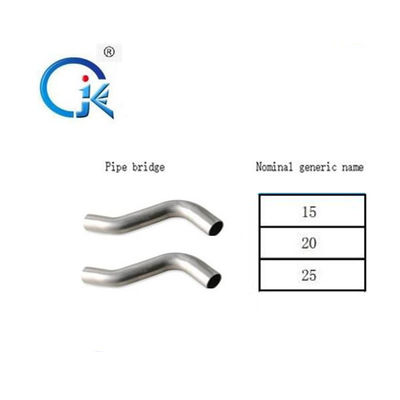 Phụ kiện máy ép Inox loại M / V Loại Niken White Press Fit Elbow