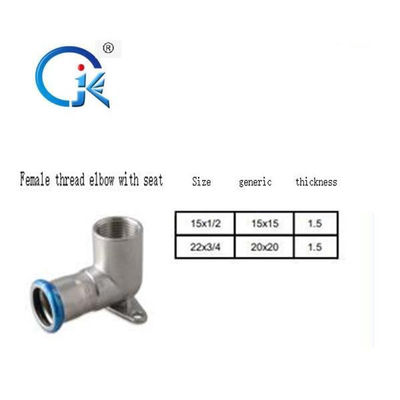 304 Stainless Steel 45 Derajat Siku Pas Sampel Gratis Nikel Putih