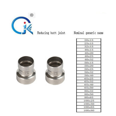 M Profile Galvanized Press Fittings Slip Coupler DN20 For Air / Oil / Water