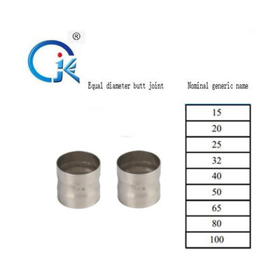 DVGW / WRAS Stainless Steel M Profile Equal Coupling For Water