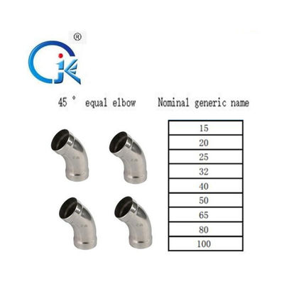 DN15-DN100 Carbon Steel Press Fittings / Pipe Bend Fittings With HNBR O Ring