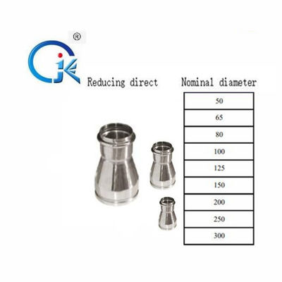 Forged Galvanized Stainless Steel Grooved Fittings DN50 Free Samples