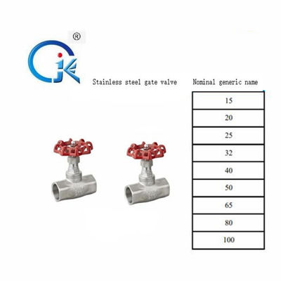 OEM 1000PSI Stainless Steel Gate Valve ISO9000 Cetification Ecofriendly