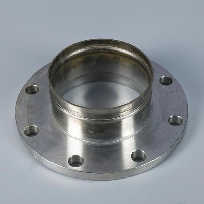 Stainless Steel Straight Pipe Fitting , 2Mpa Pipe Flange End Free Samples