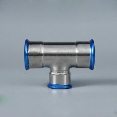 DN20 - DN108 Stainless Steel Press Fittings For Fire Piping System