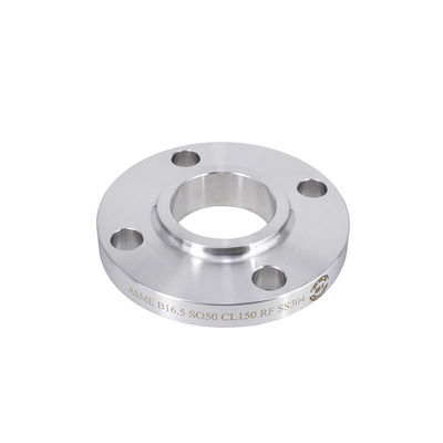 Stainless Steel Straight Pipe Fitting , 2Mpa Pipe Flange End Free Samples