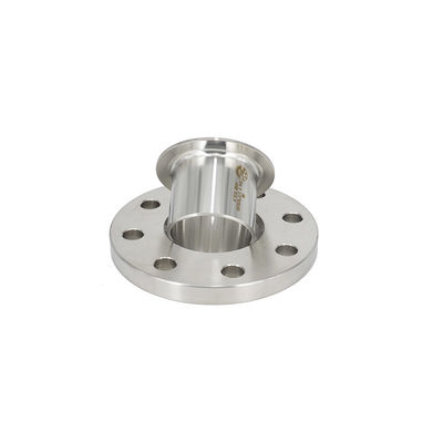 Stainless Steel Straight Pipe Fitting , 2Mpa Pipe Flange End Free Samples